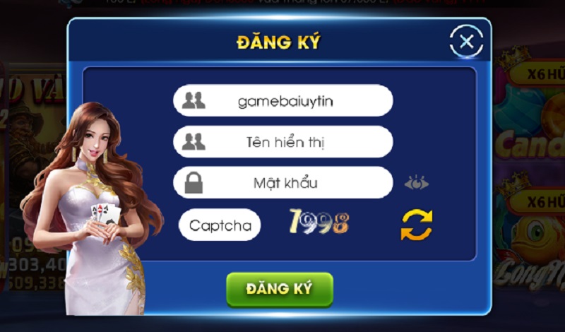 Đăng ký tài khoản chơi game tại E168 cực đơn giản, nhanh chóng