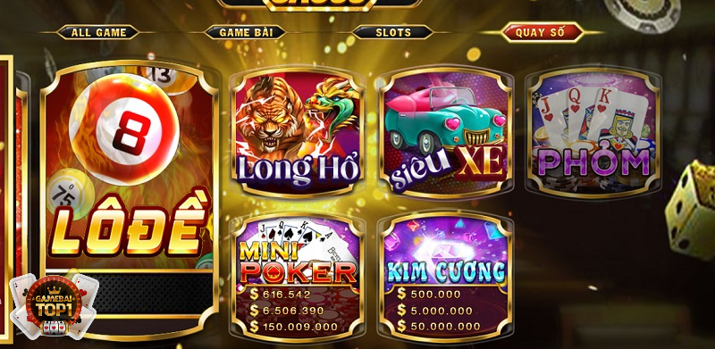 Kho game đa dạng, chất lượng đỉnh cao