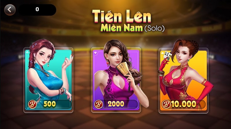 Tiến lên miền nam được yêu thích tại cổng game Bum66 Club