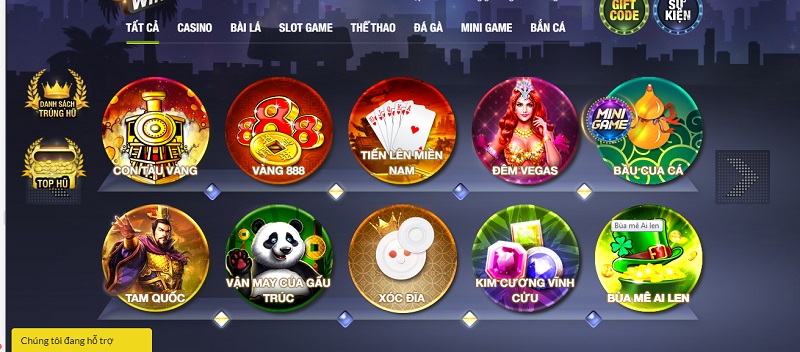 Giao diện cổng game GoWin đẹp mắt, thu hút