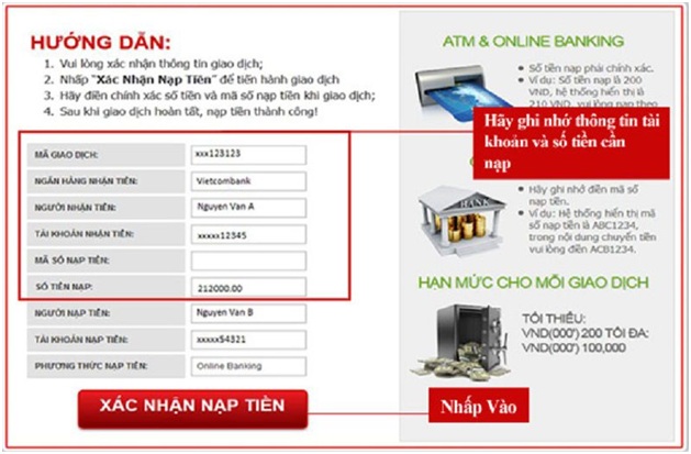 Nạp tiền 12BET