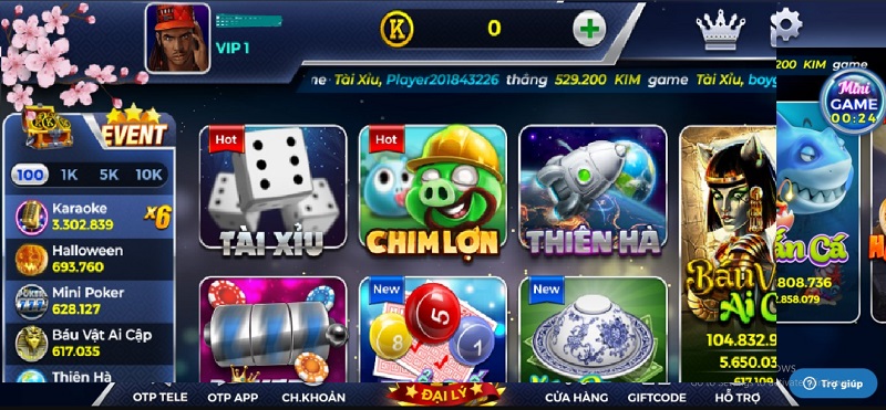 Minigame với giá trị phần thưởng cực chất