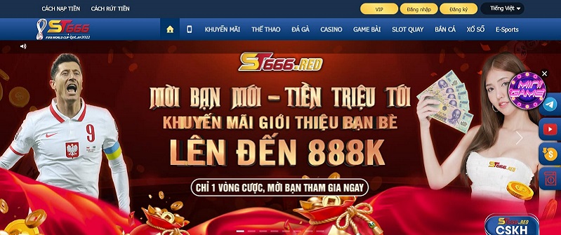 Điểm mạnh của nhà cái ST666